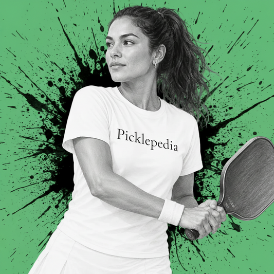 Classic White Picklepedia Unisex T-Shirt